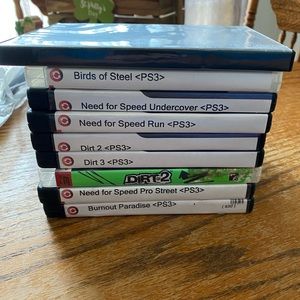9 Sony PlayStation 3-Games Used